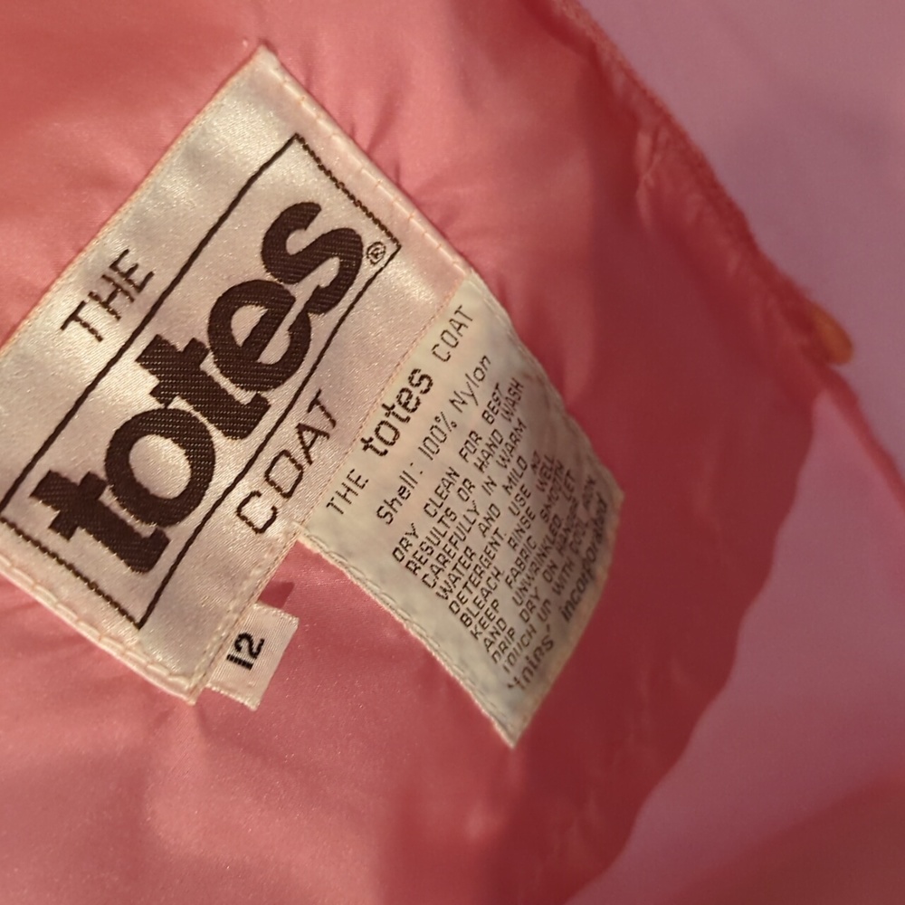 Totes rain coat size 12 pink - Picture 11 of 11